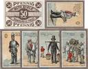 Serienscheine DE 6 Scheine kpl. 6 x Notgeld Alte Diele Hamburg 512.2 Set mit 6 Scheinen grauer Rand in kfr. o.D -