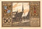 Kleingeld 1914-1922 50 Pf. Notgeld der Stadt Altötting 0075.15.05 , 50 Pfennig Schein in kfr. o.D. -