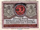 Seriennotgeld Deutschland 50 Pfennig Schein Notgeld Schützenhof Scharmbeck 1172.3 , 50 Pfennig Schein +Fonds in kfr. o.D. -