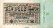 Inflation De 1 Mia. Mk. Reichsbanknote , 1 Milliarde Mark in gbr. DEU-131.a, Ros.111, P.114 von 1923 -