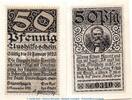 Notgeld Deutschland 50 Pfennig Schein Notgeld der Stadt Stavenhagen 7100.05.01 , 50 Pfennig Kn.4 in kfr. von 1919 -