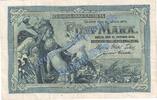 Deutsches Kaiserreich 5 Mk. Reichskassenschein , 5 Mark Schein in gbr. DEU-52, Ros.22, P.8 von 1904 -