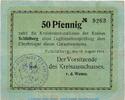 Notgeld 1914/15 50 Pf. Notgeld Kreisausschuss Schildberg , 50 Pfennig Schein in gbr , Dießner 355.1 -