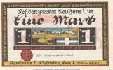 Seriennotgeld Deutschland Notgeld Neuhaus 1 Mark Druckfehler Notgeld Gemeinde Neuhaus 945.1 , 1 Mark Druckfehler Schein in kfr. von 1921 -