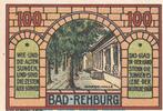 Serienscheine DE 100 Pf. Nr.1 Notgeld E. Bornemann & Co. Rehburg 1106.1 , 100 Pfennig Schein Nr.1 in kfr. 1921 -