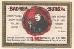 Serienscheine DE 100 Pf. Nr.2 Notgeld E. Bornemann & Co. Rehburg 1106.1 , 100 Pfennig Schein Nr.2 in kfr. 1921 -