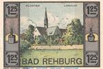 Serienscheine DE 125 Pf. Nr.2 Notgeld E. Bornemann & Co. Rehburg 1106.1 , 125 Pfennig Schein Nr.2 in kfr. 1921 -