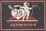Serienscheine DE 25 Pf. Altheide M/G 28.2 , Notgeld 25 Pfennig Schein -rot- in kfr. von 1921 , SLN -