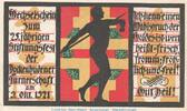 Serienscheine DE 1 Mk. Notgeld Dockenhudener Turnerschaft Blankenese 116.1 , 1 Mark Schein in kfr. -