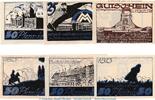 Serienscheine DE 6 Scheine kpl. Leipzig M/G 784.1 , Notgeld Ausstellung Set mit 6 Scheinen in kfr. von 1921 -