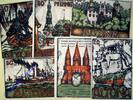 Serienscheine DE 6 Scheine kpl. -WZ Tropfen- Notgeld Stadt Altona 30.3 , Set mit 6 Scheinen -Wz.Tropfen- in kfr. von 1921 -
