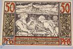 Notgeld DE R. 1 Scheck 1 Notgeld Bad Neuenahr , 50 Pfennig Schein , Reihe 1 Scheck 1 , Mehl Grabowski 938.1 , von 1922 , Rheinland Seriennotgeld -