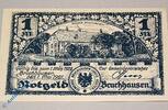 Notgeld DE 1 Mk. Notgeld Bruchhausen , 1 Mark Schein Nr 2 , Mehl Grabowski 190.1 , von 1921 , Westfalen Seriennotgeld -