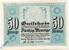 Notgeld Deutschland 50 Pfennig Schein Notgeld Chemnitz , 50 Pfennig Schein , Tieste 1135.05.02 , von 1917 , Sachsen Verkehrsausgabe -