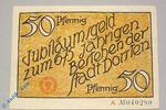Notgeld 50 Pf. Dorsten , Notgeld 50 Pfennig Schein in kfr. M/G 282.1 , Westfalen o.D. -