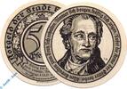 Notgeld DE 50 Pf. Nr.2 Notgeld Eckartsberga , 50 Pfennig Schein Nr 2 , Mehl Grabowski 305.5 , von 1921 , Sachsen Anhalt Seriennotgeld -