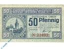 Notgeld De 50 Pf. -Donner- Notgeld Friedberg , 50 Pfennig Schein , Donner , Tieste 1995.10.01 , von 1917 , Hessen Verkehrsausgabe -