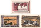 De 3 Scheine kompl. Notgeld Frohse a. Elbe , Set mit 3 Scheinen kfr. Mehl Grabowski 397.1 , Sachsen Anhalt Seriennotgeld -