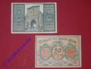 Notgeld De 50 Pf. Notgeld Glatz , Stadt , Schlesien , Polen Klodzko , Einzelschein 50 Pfennig , Boehmisches Thor , Seriennotgeld , 431.1 , von 192 -