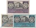 Notgeld De 3 Scheine kpl. -B- Notgeld Goch , Set mit 3 Scheinen B , Mehl Grabowski 445.2 , von 1921 , Westfalen Serien Notgeld -