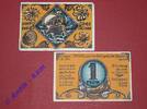 Serienscheine DE 2 Scheine kpl. Notgeld Heiligenhafen , Schleswig Holstein , vollständiger Satz mit 2 Scheinen , Seriennotgeld , 591.1 , von 1922 -