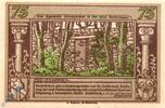 Notgeld DE 75 Pf. Nr.3 Notgeld Heisterbach , 75 Pfennig Schein Nr 3 , Mehl Grabowski 593.2 , von 1921 , Nordrhein Westfalen Serien Notgeld -