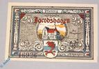 Notgeld DE 25 Pf. Notgeld Stadt Jacobshagen 651.2 , 25 Pfennig Schein Putten in kfr. von 1920 , Po -
