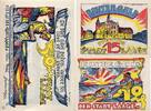 Notgeld DE 3 Scheine kpl. Laage , Reutergeld Set mit 3 Scheinen in kfr. M/G 754.1 , Mecklenburg o.D. -