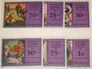 Seriennotgeld Deutschland 6 Scheine kompl. violettrosa 6 x Notgeld Lund und Schobüll 844.2.b , violettrosa , Set mit 6 Scheinen in kfr -