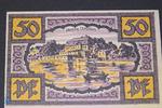 Seriennotgeld Deutschland 50 Pfennig G Notgeld Merseburg , 50 Pfennig Schein G , Mehl Grabowski 884.2 , von 1921 , Sachsen Anhalt Seriennotgeld -