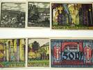 Notgeld DE 6 Scheine kpl. Paulinzella , Notgeld Set mit 6 Scheinen in kfr. M/G 1053.1 , Thüringen um 1921 -
