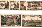 Serienscheine DE 6 Scheine kpl. Notgeld Salzwedel , Satz mit 6 Scheinen , Mehl Grabowski 1162.2 a , von 1921 , Sachsen Anhalt Seriennotgeld -
