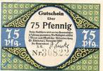 Seriennotgeld Deutschland 75 Pfennig Schein Notgeld St. Tönis , 75 Pfennig Schein , Mehl Grabowski 1167.1 , von 1920 , Westfalen Seriennotgeld -