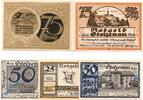 DE 5 Scheine kompl. Notgeld Stolzenau , Set mit 5 Scheinen in kfr. Mehl Grabowski 1276.1 , von 1921 , Niedersachsen Seriennotgeld -