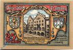 Seriennotgeld 25 Pfennig Schein Notgeld Trostberg , 25 Pfennig Schein , Mehl Grabowski 1348.1 , von 1920 , Bayern Seriennotgeld -