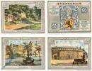 Serienscheine DE 4 Scheine kpl. Notgeld Weimar , L. Riecke , Set mit 4 Scheinen , Mehl Grabowski 1396.1 , von 1921 , Thüringen Serien Notgeld -