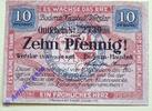 Notgeld DE 10 Pf. Notgeld Wetzlar , Rheinland , Einzelschein über 10 Pfennig , Tieste 7875.02 , von 1918 , Verkehrsausgabe -