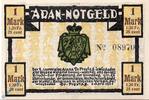 Seriennotgeld Deutschland Notgeld Wiesbaden 1 Mark Schein Notgeld Wiesbaden , Dr. Freytag , 1 Mark Schein , Mehl Grabowski 1425.1 , von 1921 , Hessen Seriennotgeld -