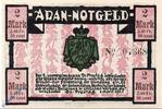 Seriennotgeld Deutschland Notgeld Wiesbaden 2 Mark Schein Notgeld Wiesbaden , Dr. Freytag , 2 Mark Schein , Mehl Grabowski 1425.1 , von 1921 , Hessen Seriennotgeld -