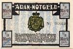 Seriennotgeld Deutschland Notgeld Wiesbaden 1/2 Mark Notgeld Wiesbaden , Dr. Freytag , 50 Pfennig Schein , Mehl Grabowski 1425.1 , von 1921 , Hessen Seriennotgeld -