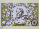 DE Notgeld Wittenberg 50 Pf. -W- decret Notgeld Stadt Wittenberg 1443.1 , 50 Pfennig Schein W -decret- in kfr von 1920 -