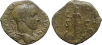 Roman Imperial  Severus Alexander (222-235). Æ Sestertius s / VF