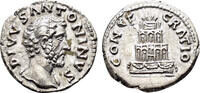 Roman Empire  Divus Antoninus Pius (Died 161) AR Denarius VF