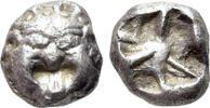 Greek AR Drachm Mysia, Parion. 5th century BC. Very Fine