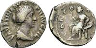 Roman Imperial AR Denarius Faustina Junior (Augusta, 147-175). AR Denarius -