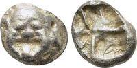 Greek  Mysia, Parion, 5th century BC. AR Drachm VF