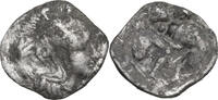 Greek  Italy. Southern Apulia, Tarentum. AR Diobol, 380-325 BC s / VF
