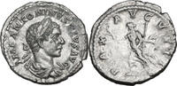 Roman Empire  Elagabalus (218-222). AR Denarius, 219-220 s / VF