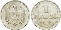Germany Mark Germany. Weimar Republic (1918-1933). AR 1 Mark 1924 -