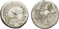 Roman Republic  C. Porcius Cato. 123 B.C. Denarius s